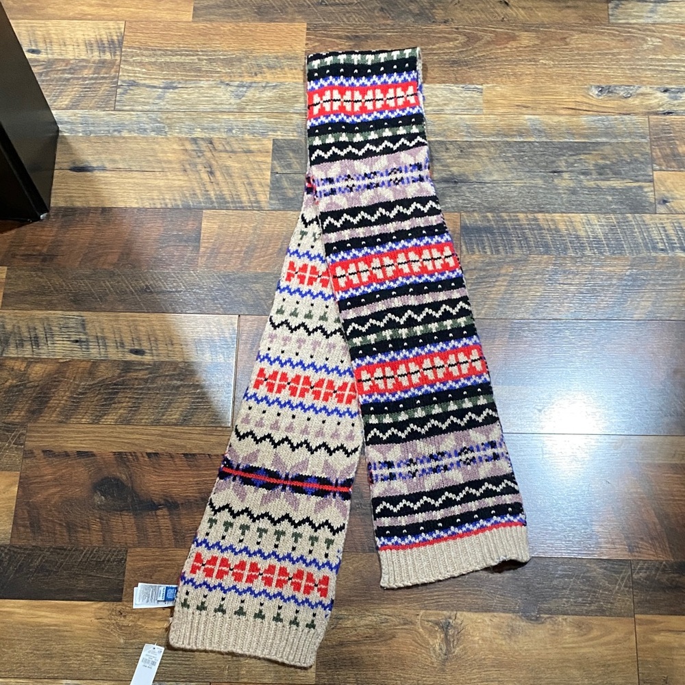 Colorful Patterned Double Sided Scarf